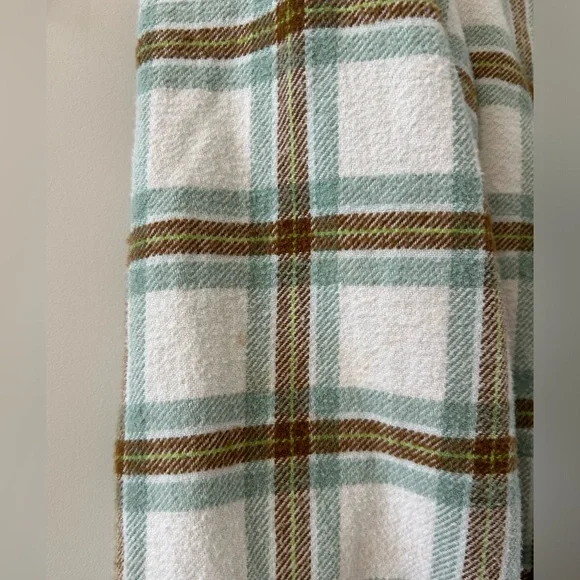 Aerie Plaid Flannel Button Up Sz Medium - Picture 5 of 7